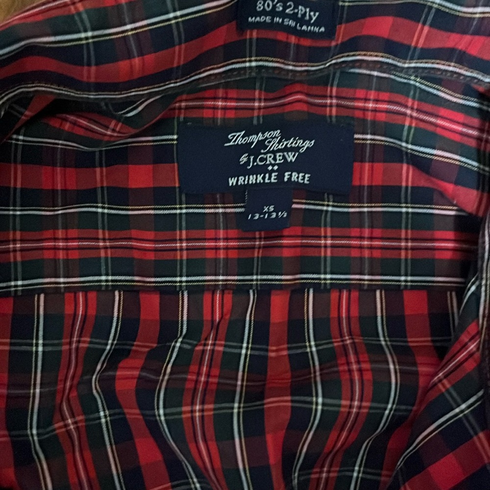 Jcrew Boys winkle free button down